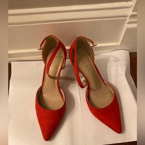 Kelly & Katie Red Pumps, size 8, like new